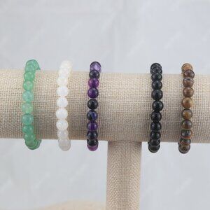 Natural Stone Beaded Bracelets